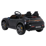 Elektrické autíčko Porsche Taycan Turbo S - dvojmiestne - čierne